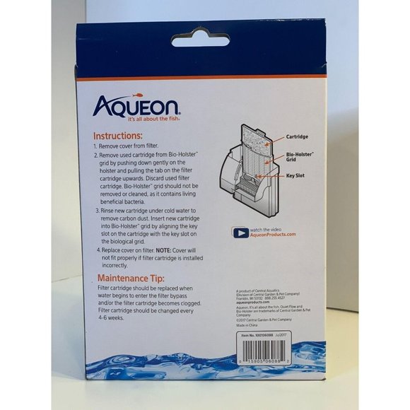 New Aqueon Large Replacement Filter Cartridge Pack of 5 Fish Tank Care L - Picture 3 of 3